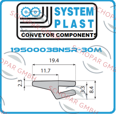 System Plast-19S00038NSR-30M