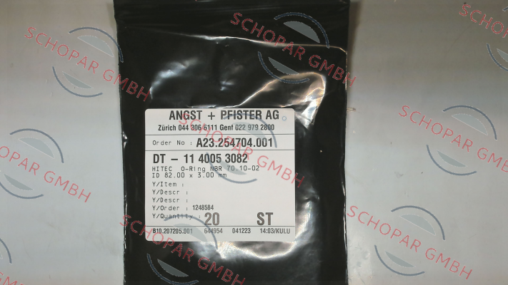 Angst-Pfister-1140053082 / 1Q713082 / ORM 0820-30