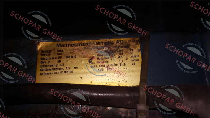 Mannesmann-Demag-Rope Guide  1/ 7.5-L L1700 PA12 