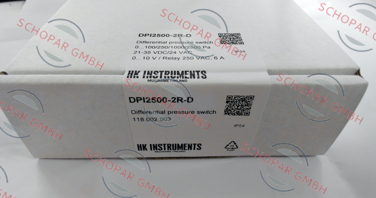 HK INSTRUMENTS-DPI2500-2R-D / 118.002.003