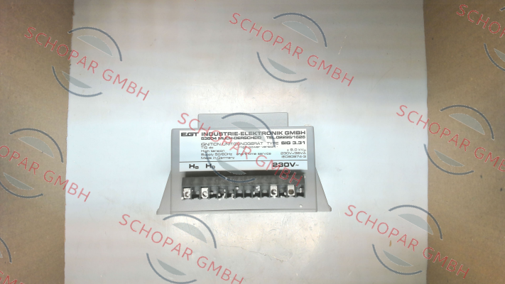 EGT Industrie elektronik-SIG 3.31