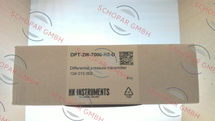 HK INSTRUMENTS-DPT-2w-7000-R8-D