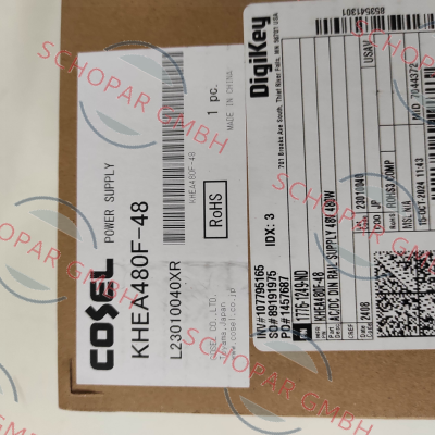 Cosel-KHEA480F-48