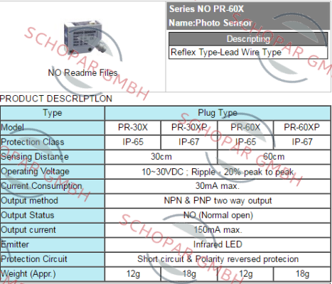 Fotek-PR-60X