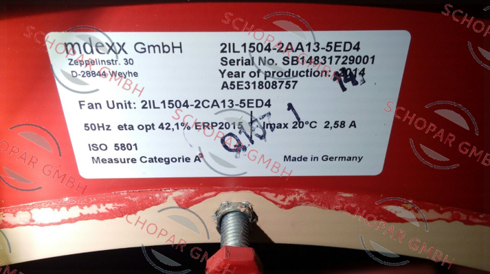 Mdexx-2IL1504-2CA13-5ED4 
