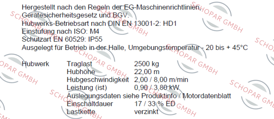 Stahl CraneSystems-ST 5025-8/2 1/1