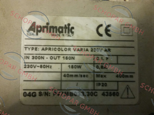 Aprimatic-43503/023