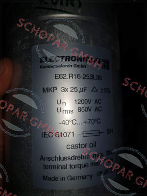 Electronicon-E62.R16-253L30