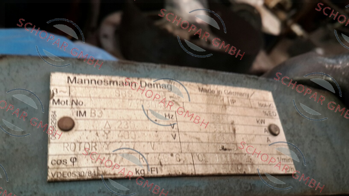 Mannesmann-Demag-Bearing felt for 7/730479 
