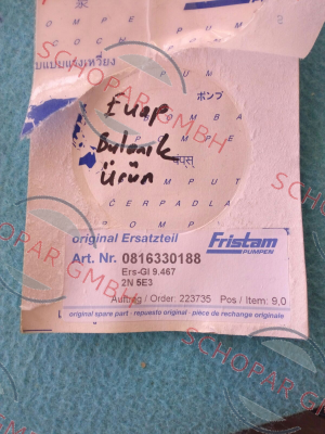 Fristam-0816330188 