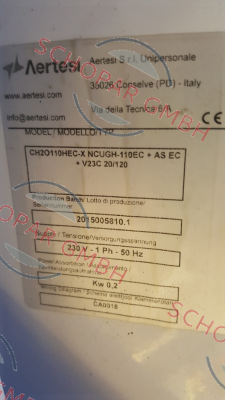 Aertesi-condensate pump for 2015005810.1 