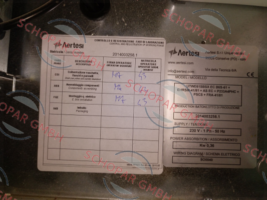 Aertesi-Motor for 2014003258.1 