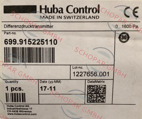 Huba Control-699.915225110