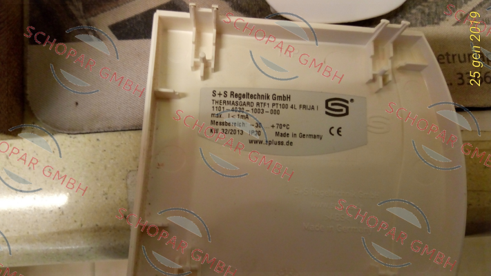 S+S REGELTECHNIK-RTF1 PT100 4L FRIJA I 1101-4030-1003-000 obsolete, replacement 1101-40A0-1003-000