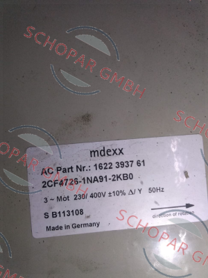 Mdexx-P/N: 1622 3937 61