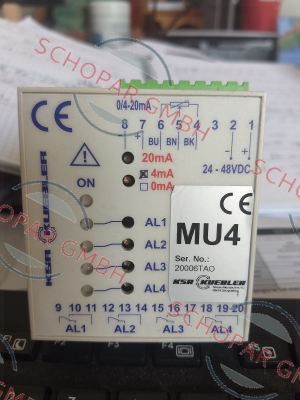 Ksr Kuebler-MU4 -24DC