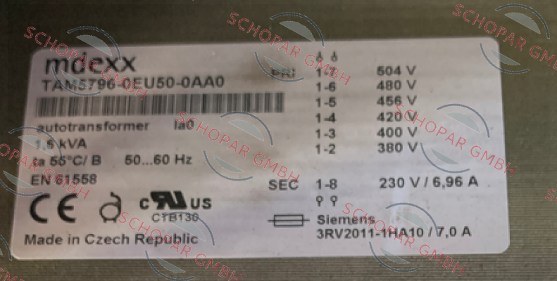 Mdexx-TAM5796-0EU50-0AA0