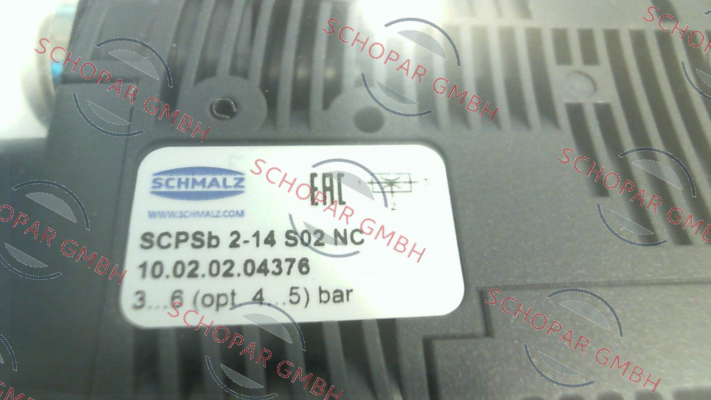 Schmalz-P/N: 10.02.02.04376, Type: SCPSb 2-14 S02 NC