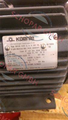Küenle-Typ K21R 100 L x 4KT VL H NR.17984 