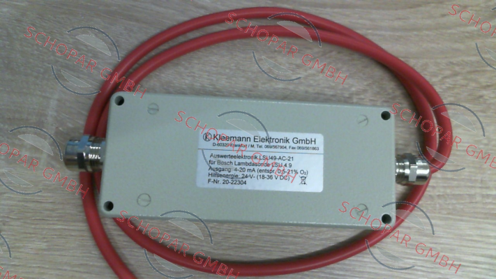 Kleemann-Elektronik-LSU4.9-AC-21 / 0,5-21%O2 / 4-20 mA