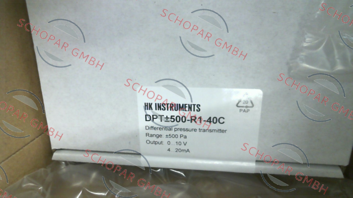 HK INSTRUMENTS-DPT+/-500-R1-40C OEM