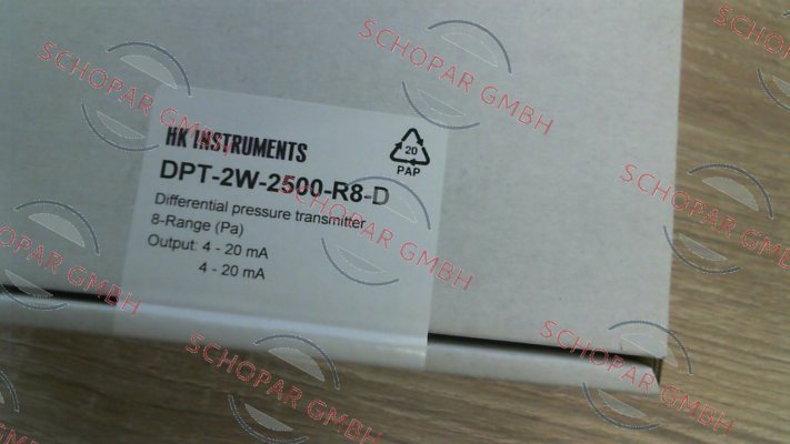 HK INSTRUMENTS-DPT-2w-2500-R8-D