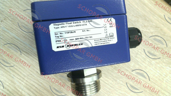Ksr Kuebler-ARV1"-VUU-L480/8-V27A    FLS-MB