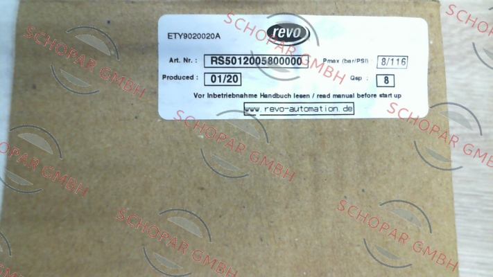Revo-RS5012005800000