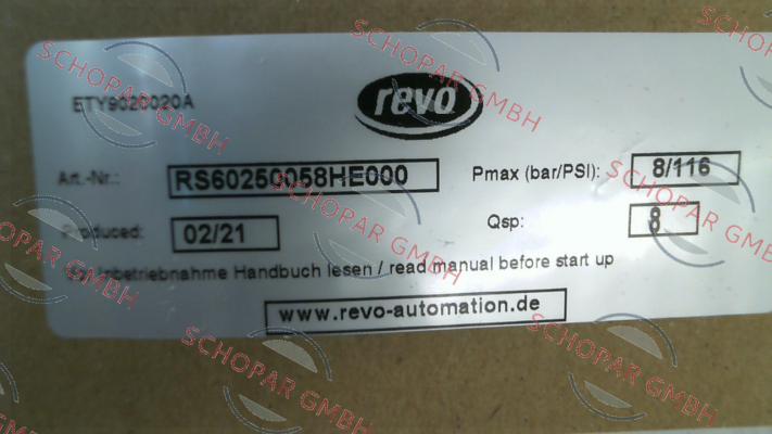 Revo-RS60250058HE000