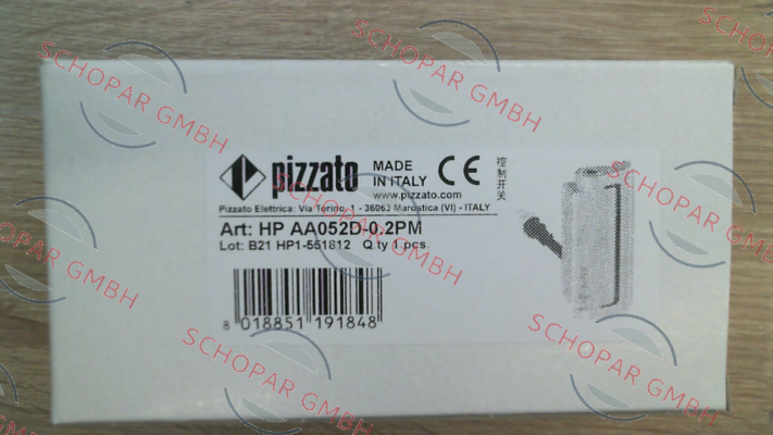 Pizzato Elettrica-HP AA052D-0.2PM
