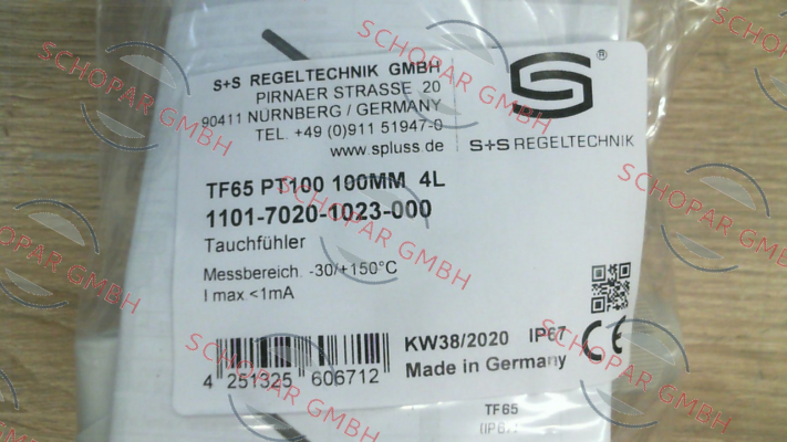 S+S REGELTECHNIK-1101-7020-1023-000