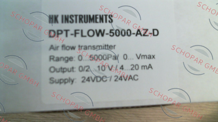 HK INSTRUMENTS-DPT Flow-5000-AZ-D