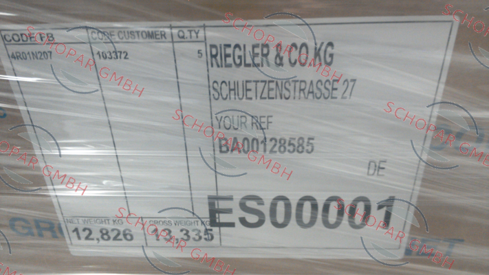 Riegler-103372 Type: 1084 FL