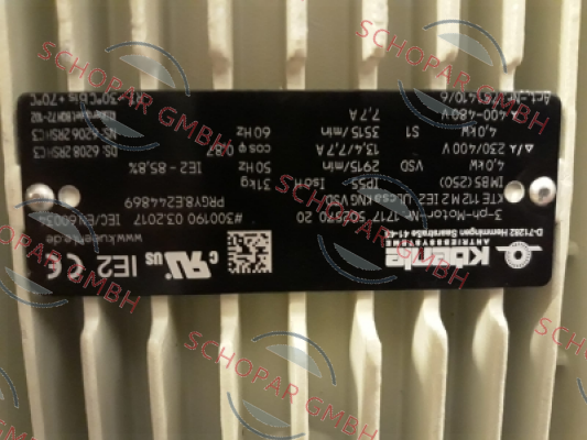 Küenle-1717 502570 20; KTE112M2IE2 (OEM)