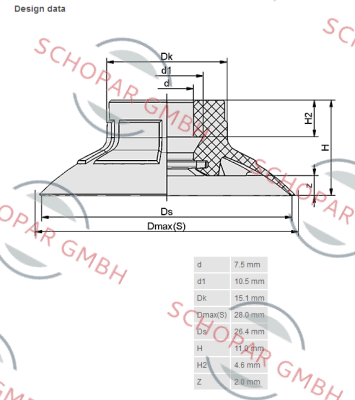 Schmalz-P/N: 10.01.01.12371 Type: SPF 25 ED-65 SC040