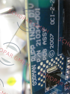 Gorman Rupp-Power Supply and Control Board for 21000-002 OEM for Abbott Labotatories 