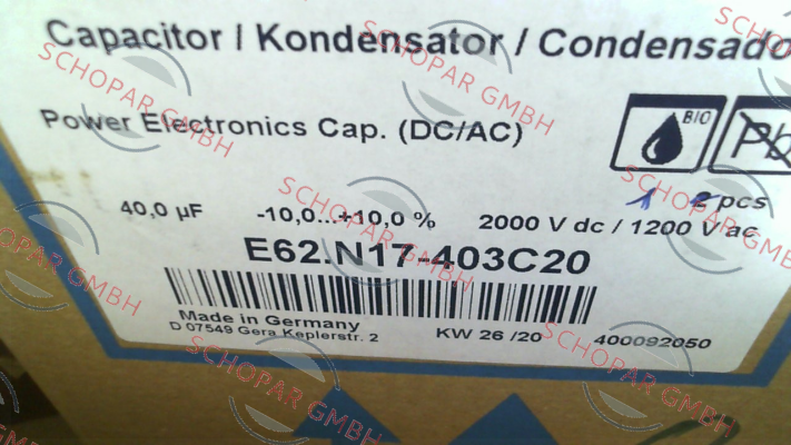 Electronicon-E62.N17-403C20 40μF