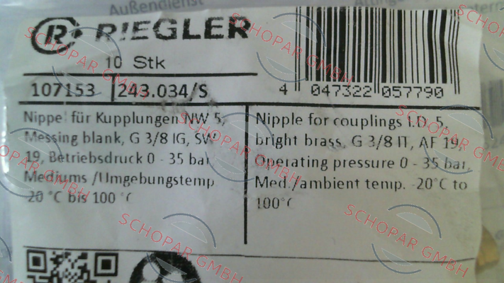 Riegler-107153 / 243.034/S