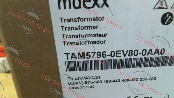 Mdexx-22229436 Type TAM5796-0EV80-0AA0