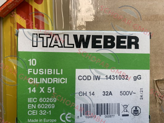 Italweber-1431032 (pack x10)