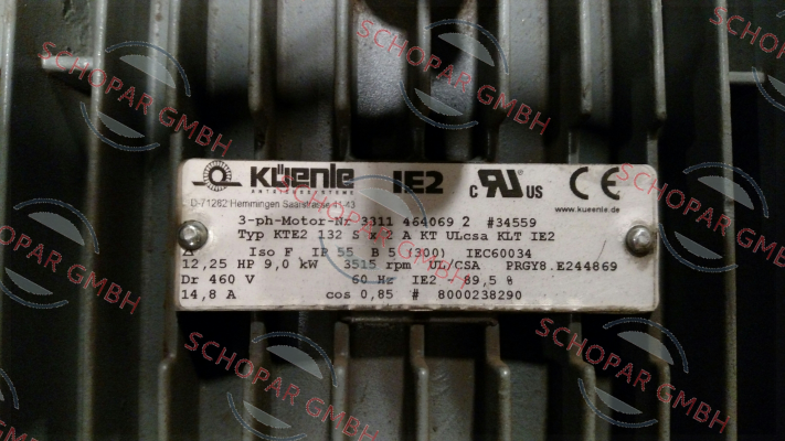 Küenle-3311 464069 2 #34559 oem 