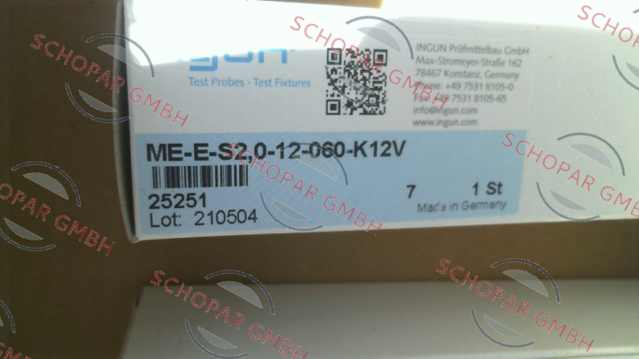 Ingun-P/N: 25251, Type: ME-E-S2,0-12-060-K12V