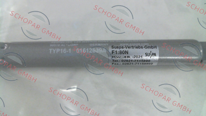 Ferramenta Livenza (Suspa)-16-1-121-90-A17-BM6-80 N A-Nut/1ccm (L1612639)