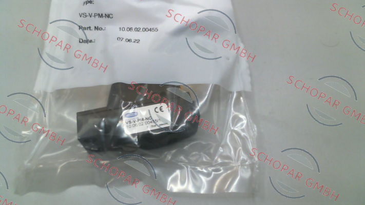 Schmalz-P/N: 10.06.02.00455, Type: VS-V-PM-NC