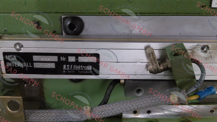 Rsf Elektronik-MSA  555  Nr 68-158371  obsolete, replaced by MSA 665.B3 