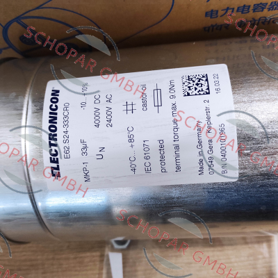 Electronicon-P/N:1032006 Type:E62.S24-333CR0