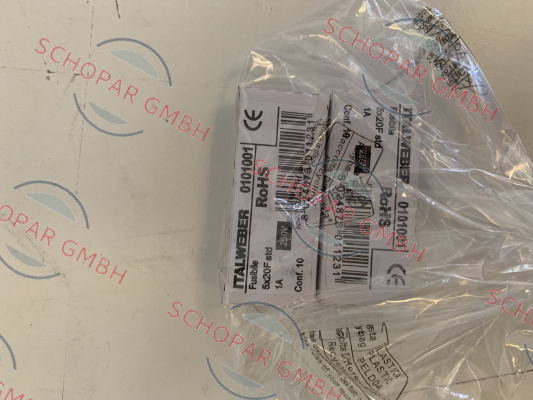 Italweber-P/N: 0101001, Type: 5x20F std 1A 250V