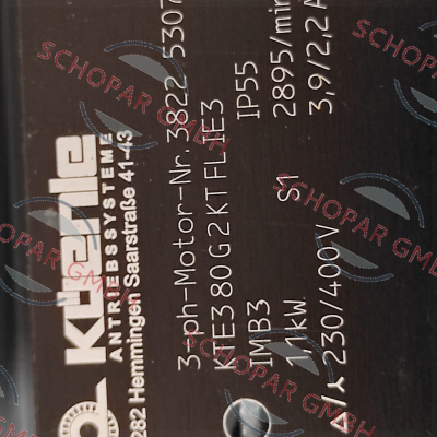Küenle-KTE3 80 G 2 KT FL IE3