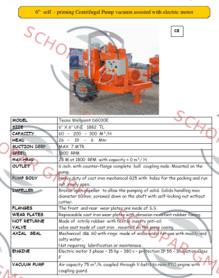 Gorman Rupp-Tecno Wellpoint DG030E 