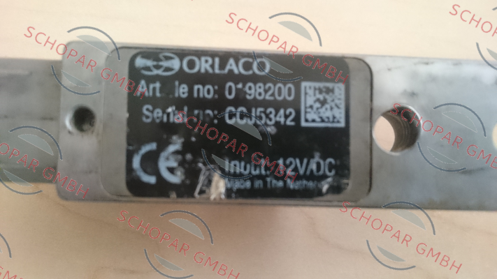 Orlaco-0198200 obsolete, replacement O0198210 
